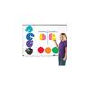 Learning Resources Double-Sided Magnetic Fraction Circles Math Learning Tool LER 1616