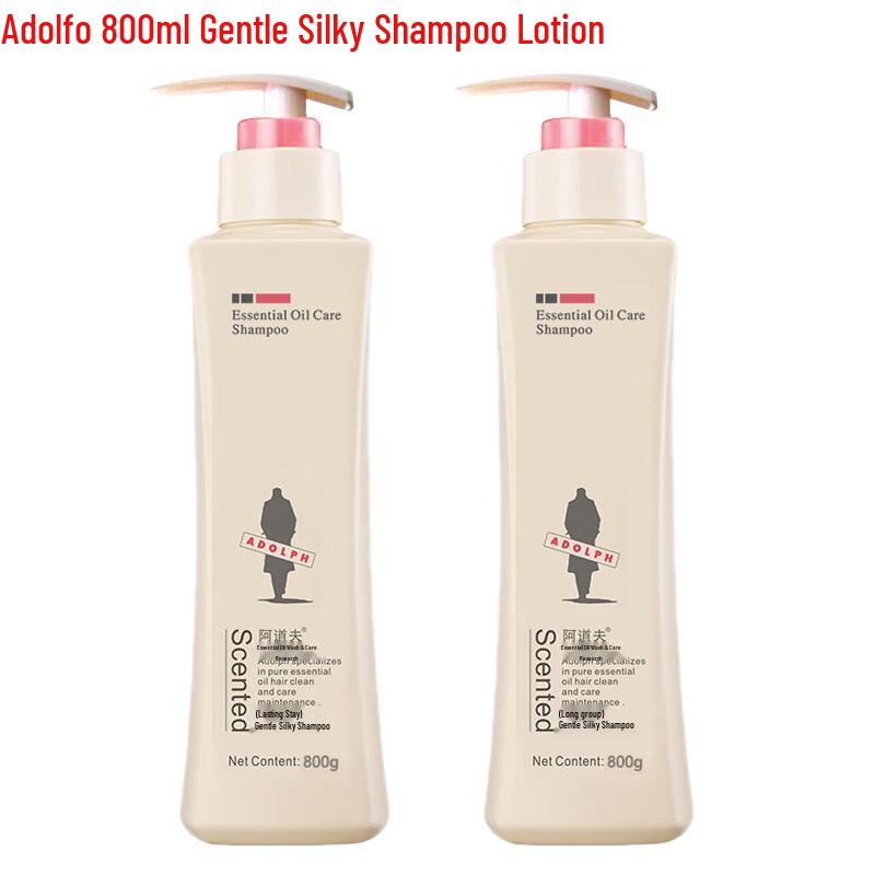 

Adolph Gentle Silky Shampoo (2-Pack, 800ml each)