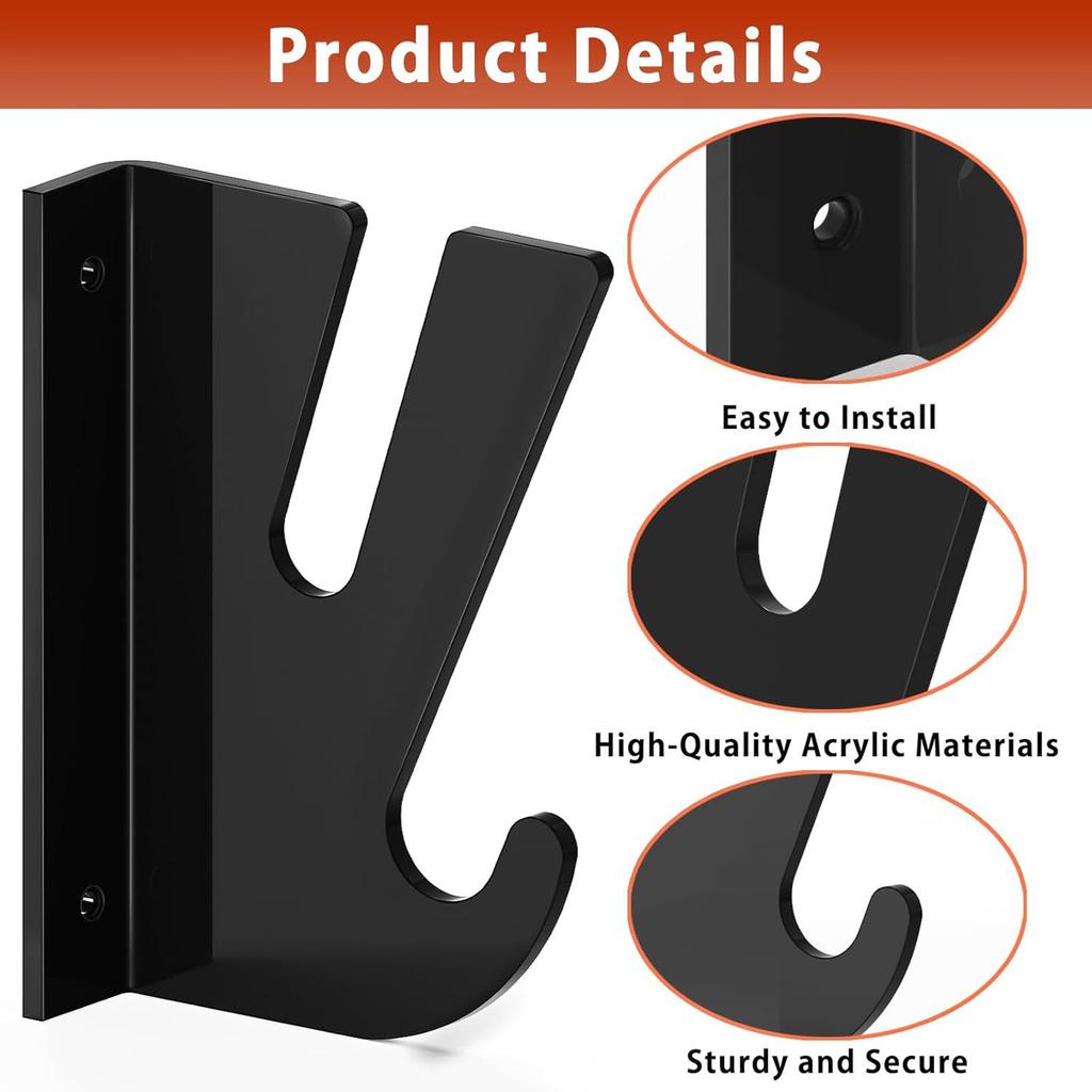 Βάση Τοίχου για Skateboard Στήριγμα για Σανίδα Surf Κρεμάστρα για Snowboard Αποθήκευση για Skateboard Long Board Εσωτερικού Χώρου Σαλόνι