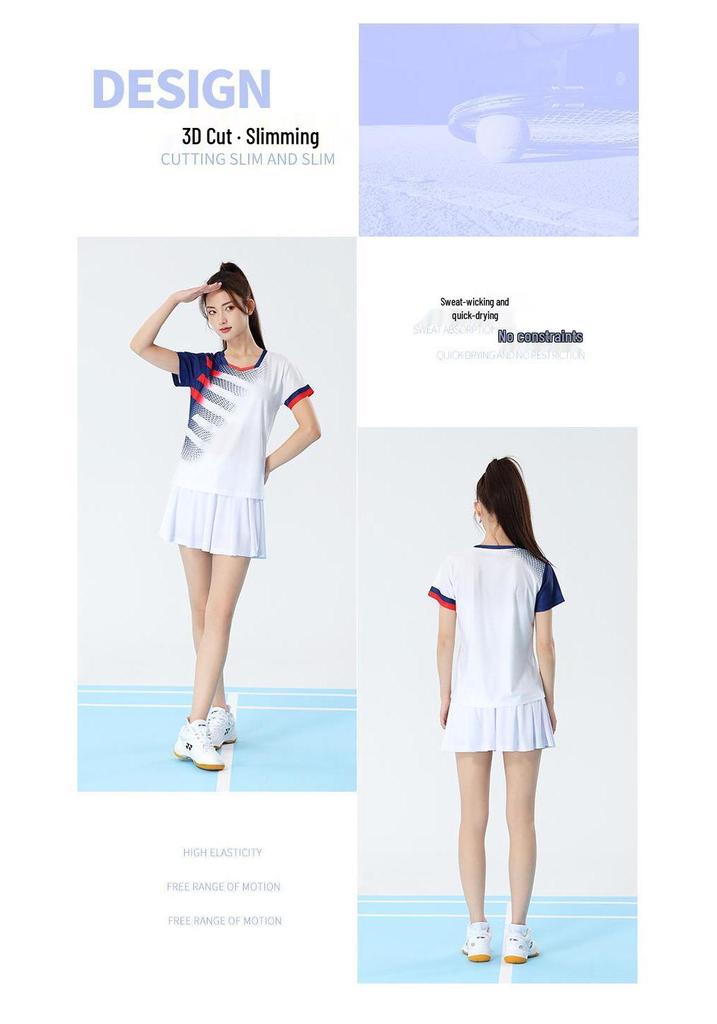 High-End Badminton and Table Tennis Uniforms: New Style Men's and Women's Sets