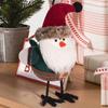 Santa Claus Bird Christmas Ornament - Cute Standing Festival Decoration