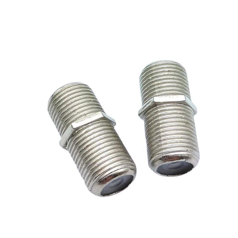 Alloy F-Type Female to Female Connector for TV Extension