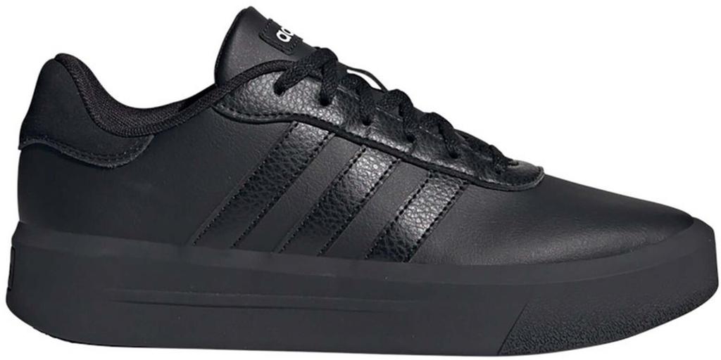 Women's Black Adidas Court Platform Sneakers (GV8995)