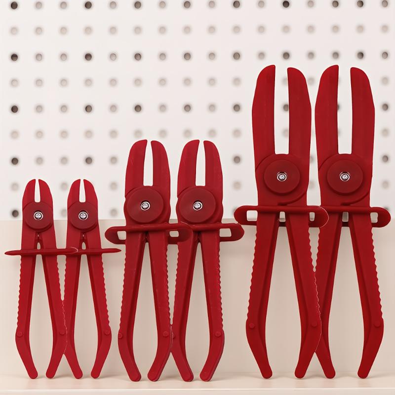 1/3Pcs Brake Fuel Water Line Clamp Plier Hands Free Tool Nylon Hose Clamp Tool Set Car Repair Tools Hose Pliers