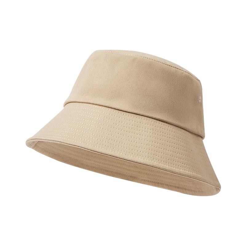 XUEXIMAN Solid Color Fisherman Hat Women Korean Style Versatile Japanese Sun Protection Sunshade Bucket Hat Slim Face Bare Face Hat