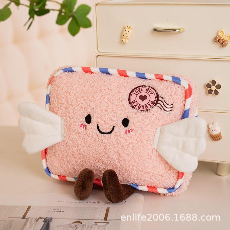 Cute Mofusand Cat Plush Toy Flower/Heart Holding Kitten Stuffed Doll Soft Fluffy Animal Pillow for Home Decor Collectible Gift
