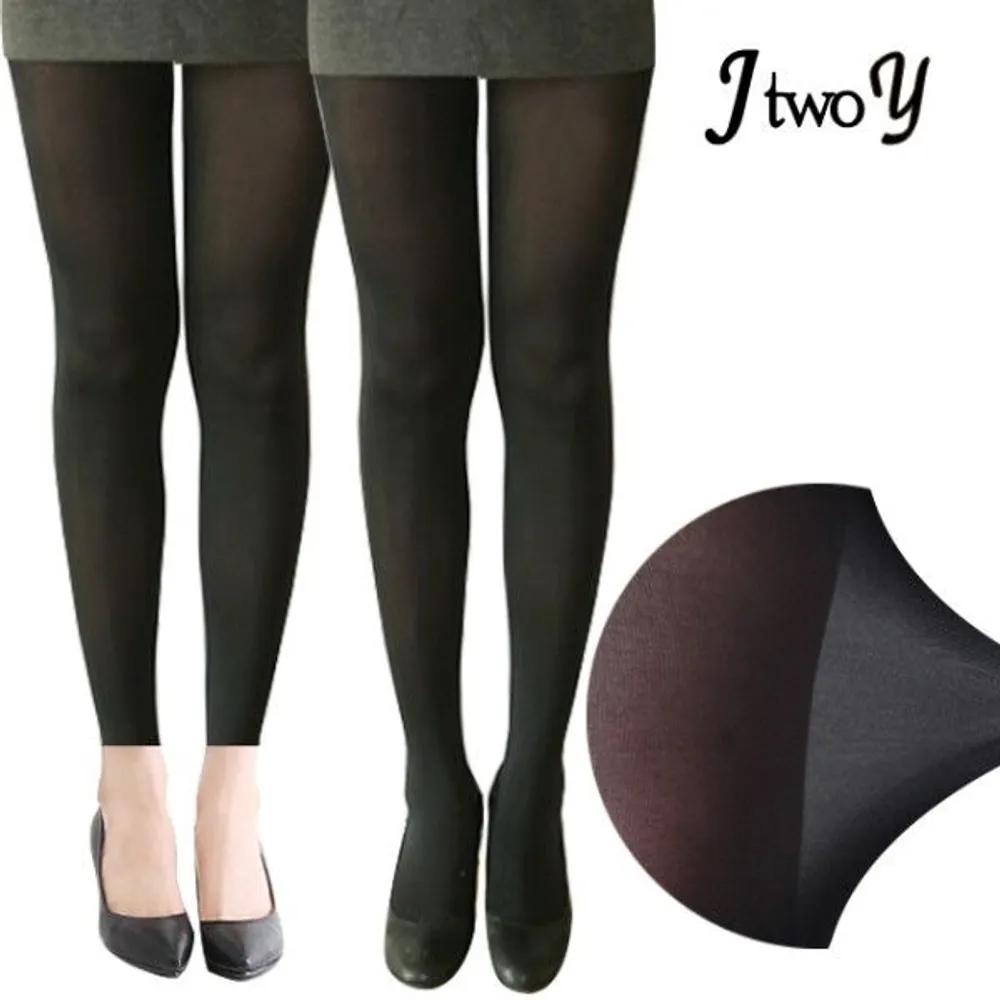 [J.Cotton] Black Stockings 80 Denier Flesh-colored Stockings Student Stockings 1 pair of 80D high-elasticity pantyhose