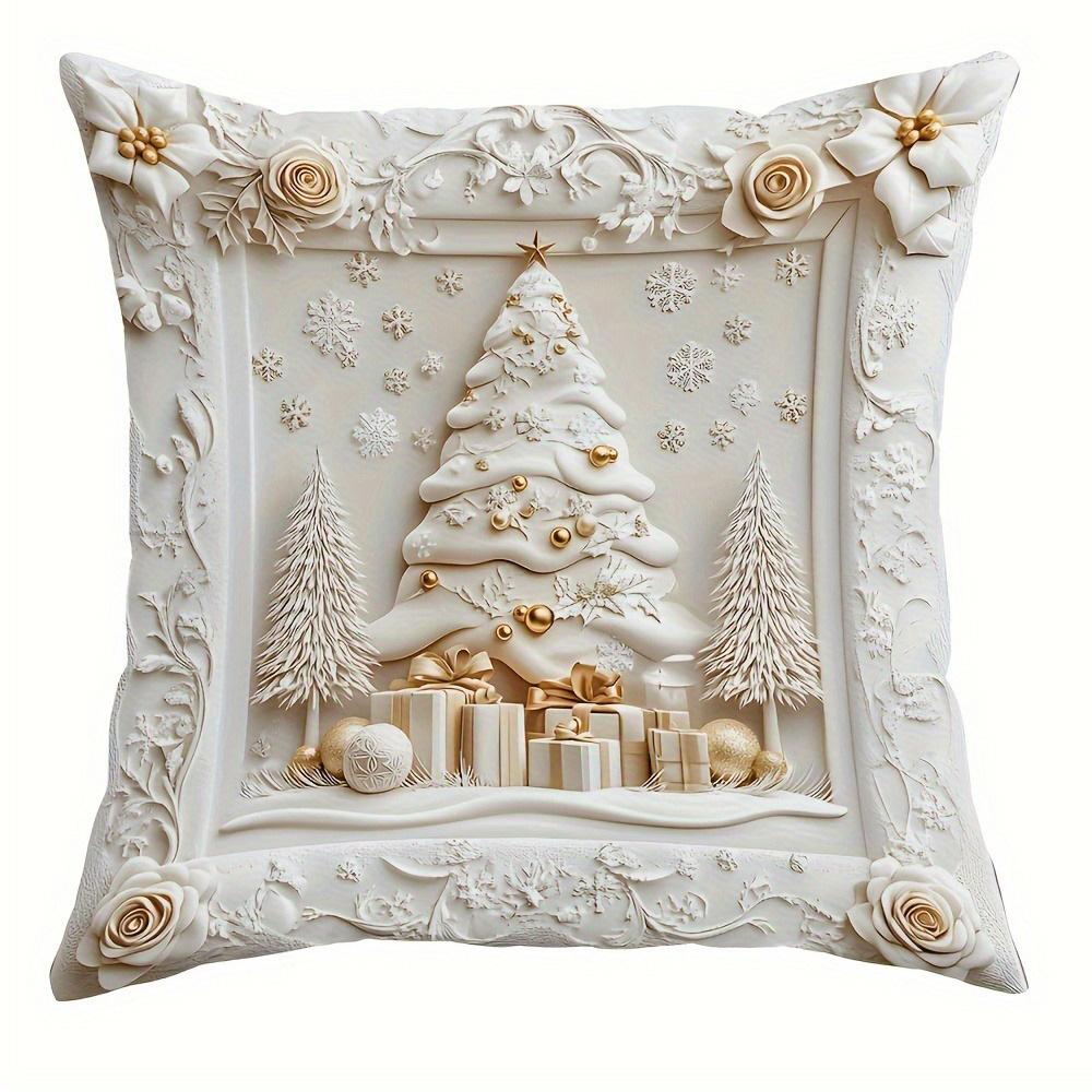 1pcs Christmas Decorative Pillow Covers ,Suitable for Christmas home decoration pillowcase, without pillow core.