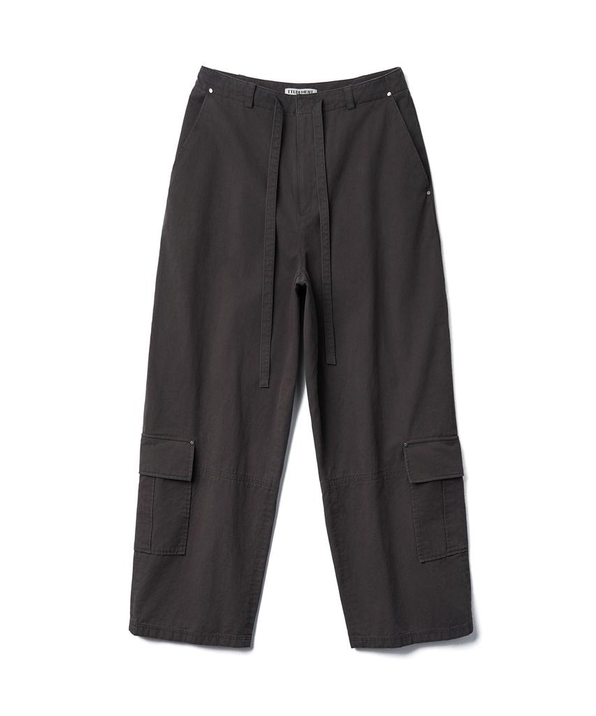 Tudument Washed Utility Pants_Charcoal
