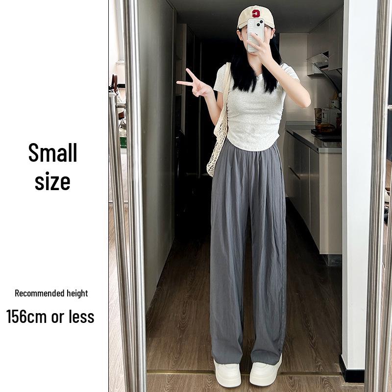 Drapey Wide Leg High Waist Summer Pants for Women - Slimming and Floor-Length, Yamamoto Style 2025