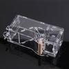 1Pc New Fashionable Acrylic Pet Birds Seeds Food Feeder Cage Toy Transparent