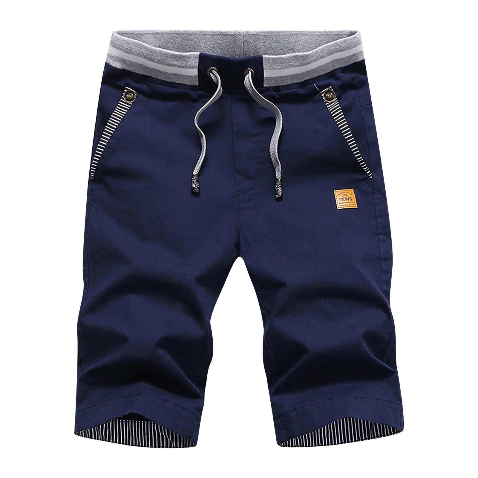 

Мужские спортивные хлопковые льняные повседневные свободные шорты Повседневные пижамы с карманами для бега Брюки XXXXL