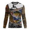 T-shirt a manica lunga raglan must-have con maniche fantasia ed elegante ricamo per uno stile casual.