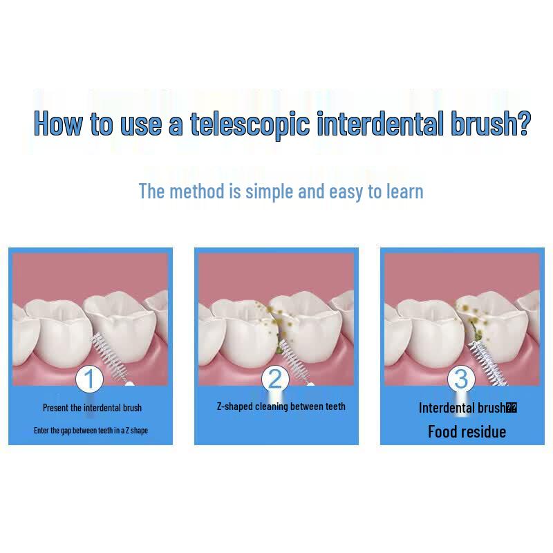 FAWNMUM I-Shape Interdental Brush