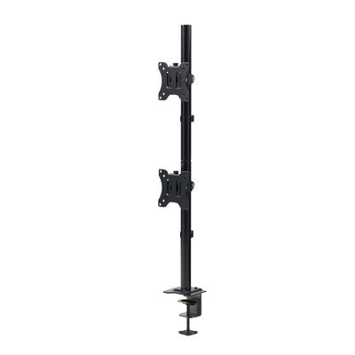 Dual Monitor Arm (Top and Bottom, Dual Screens) CR-LAC211BK