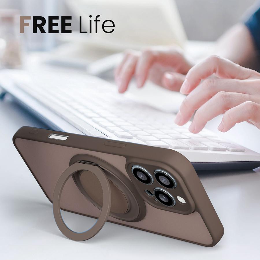360° Metal Ring Bracket Magnetic Case for IPhone 16 15 14 Plus 13 11 12 Pro Max Hardware Kickstand Silicone Magsafe Soft Cover