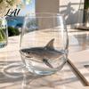 Spezialglasware für Partys Oktopus Glasbecher Ozean Wale Seepferdchen Krabben Quallen Cocktailglas Zuhause Küstenverzierung Bar Handgefertigt