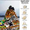 1PC Leopard Print Blanket, Throw For Sofa, Bed, Travel, Camping, Livingroom, And Bed, Printing Blanket With Soft And Warm Fabric Yy250918148