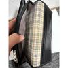 Used BURBERRY Coin purse Leather Bifold Long Wallet Nova Check Black
