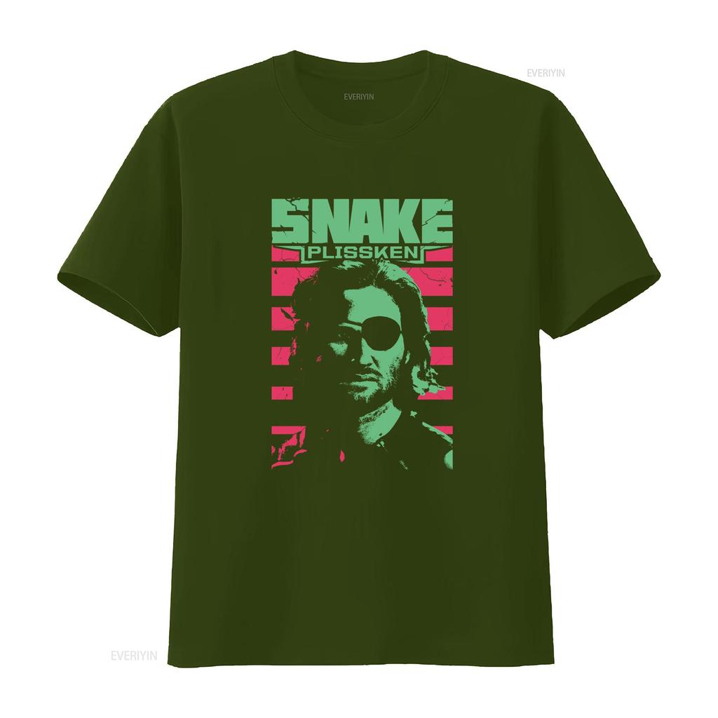 1997 Escape From New York Iena Snake Plissken Retro Stijl Unisexs Hybris T-shirt Vintage Top Voor Dagelijks Gebruik Grafisch