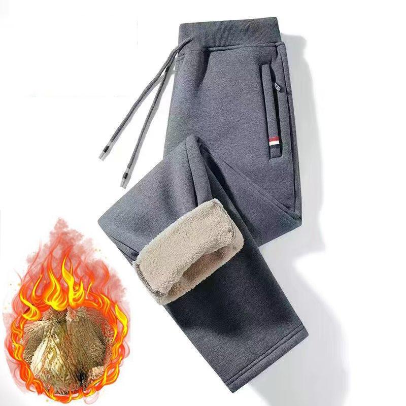 Muži Fitness Sportovní Tepláky Tepláky Kalhoty Kalhoty Tepláky Pánské Joggery M-5XL Zimní Jehněčí vlna Teplé Ležérní kalhoty