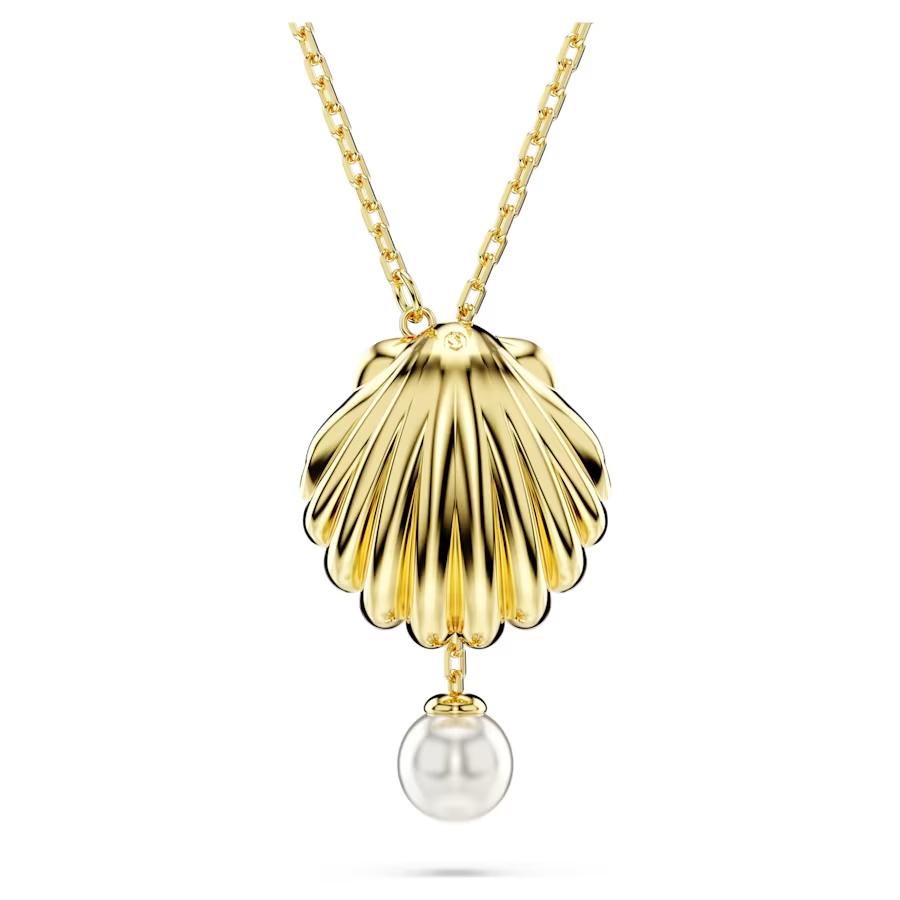 Swarovski Idyllia Shell Pattern Necklace Women necklace Gold 5683968