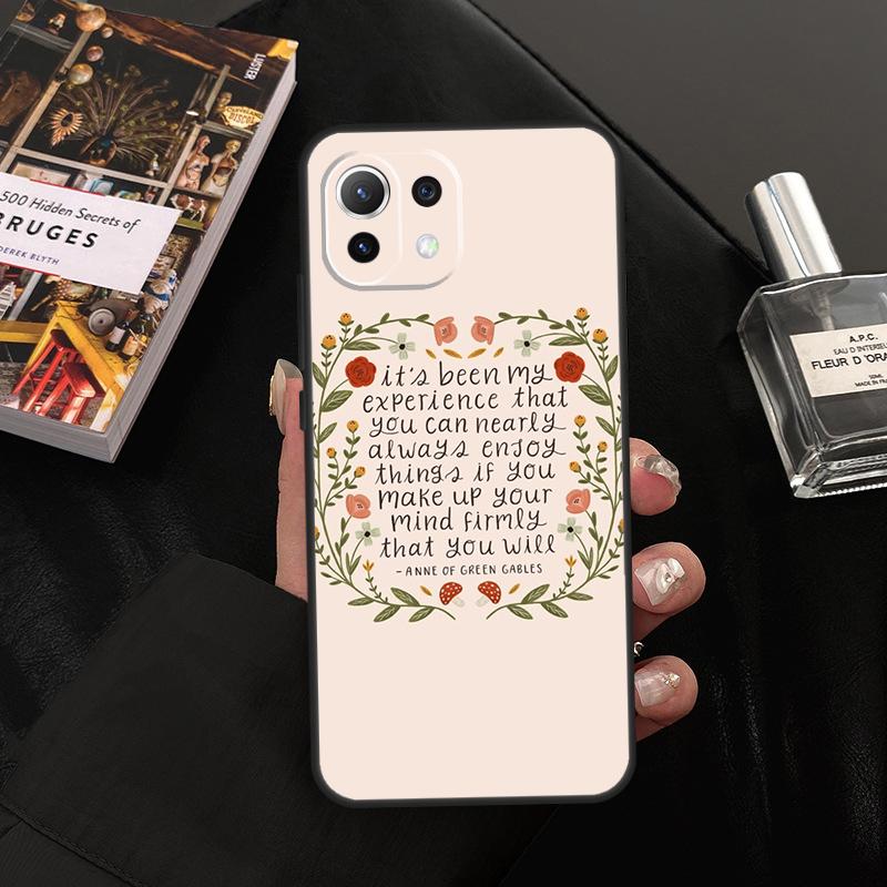 Anne of Green Gables Case For Xiaomi 15 14 13 Ultra 11T 12T 13T 14T Pro POCO X7 Pro X3 X5 X6 F5 F6 M6 Pro Cover