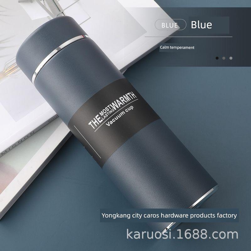 Men's Large-Capacity Thermos Cup Stainless Steel Portable Business Straight Cup Gift Student Tea Cup Large Size