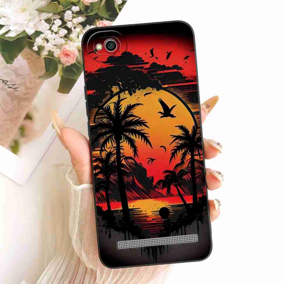 For Xiaomi Redmi 5A Case Fashion Cartoon Print Soft Silicone Cover For Redmi 5A MCG3B MCI3B Phone Protective Cases