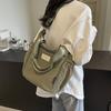 Large Capacity Oxford Cloth Commuter Tote Bag Simple Fashion Shoulder Bag Casual Fashion Small Fresh Girls Bag
