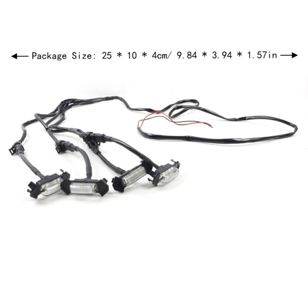 Automobile Modification Daytime Running Lights with Harness Grille LED Lights Car Accessories