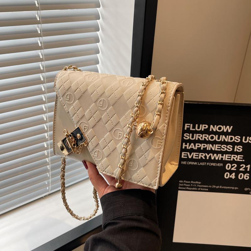 Bag New Commuter Rhombus Versatile Shoulder Messenger Bag Small Square Bag