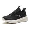 Anta Running Series Shock Absorbing Non-Slip Low-Top Running Shoes Women sneakers Black White 922425513-2
