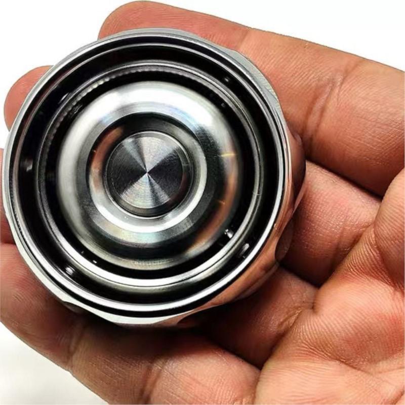 Latest Edc Metal Fingertip Gyro Gyroscope Hand Spinner Relaxation Counter Stress Balance Rotator Plaything Adult Kids Interest Gift