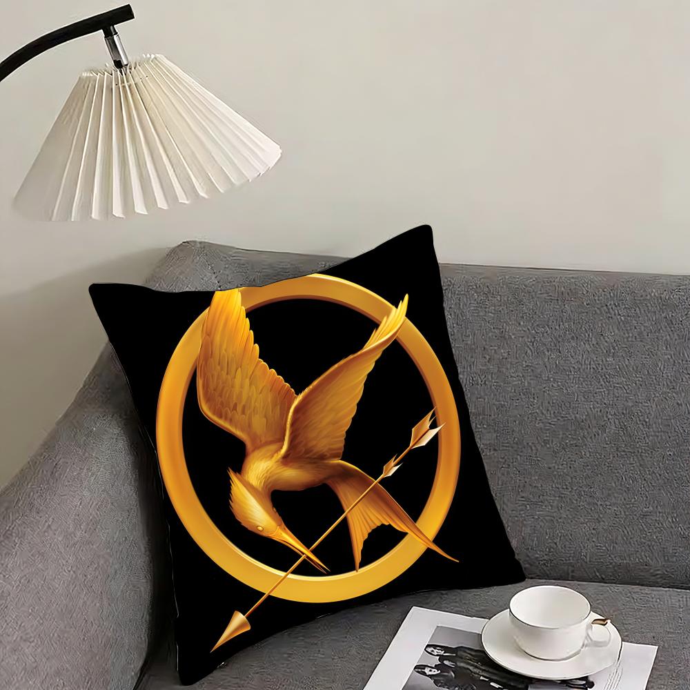 The HHunger Games Cushion Cover Pillowcase Ultra Soft Skin Friendly Fabric Cloud Like Comfort Concealed Zipper