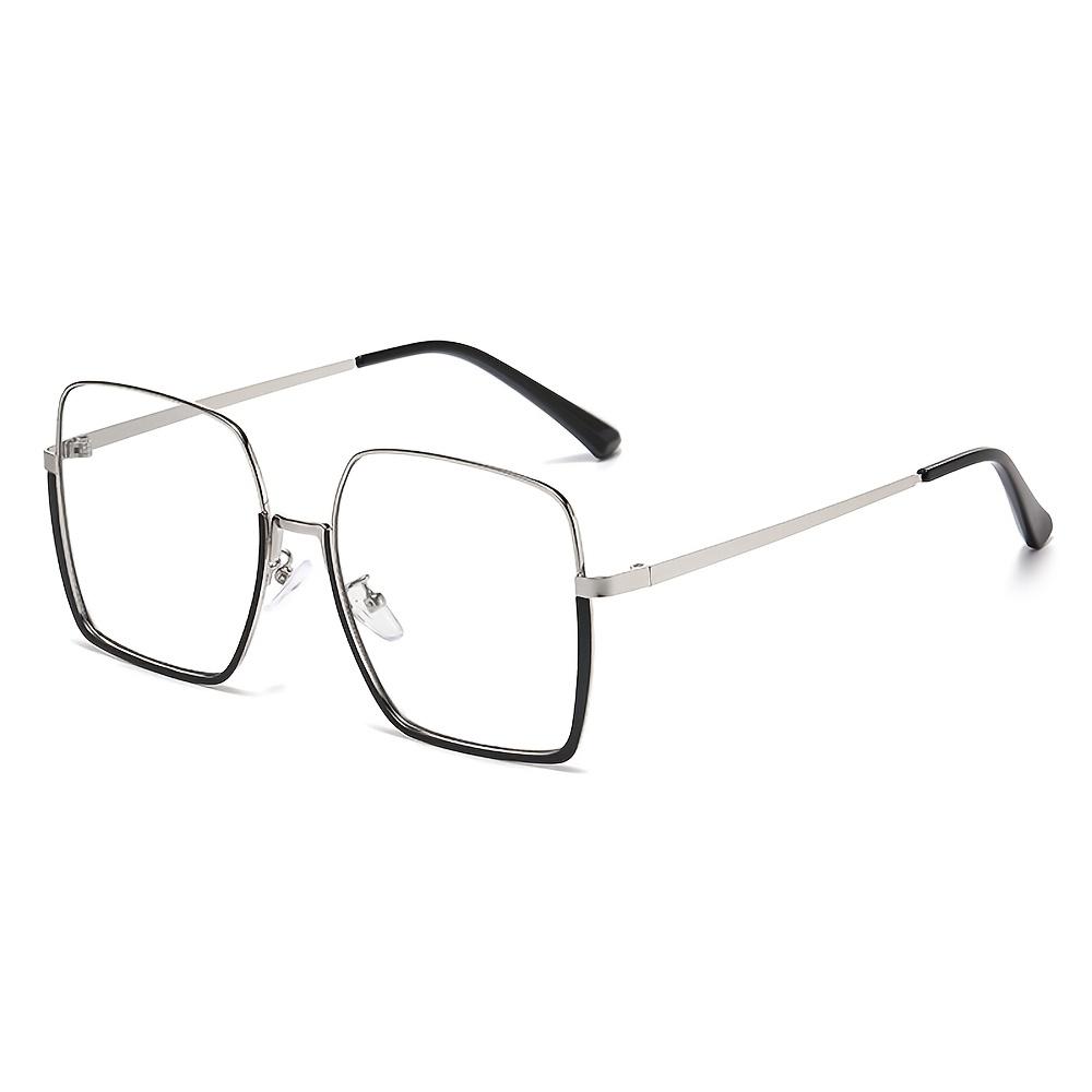 1Pcs New High-End Metal Frame Women'S Fashion Day And Night Dual-Use Photochromic Sunglasses Anti Blue Light Glasses