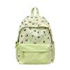 Schoolbag high value fashion color matching backpack women commuter leisure large capacity schoolbag light childlike cartoon versatile backpack