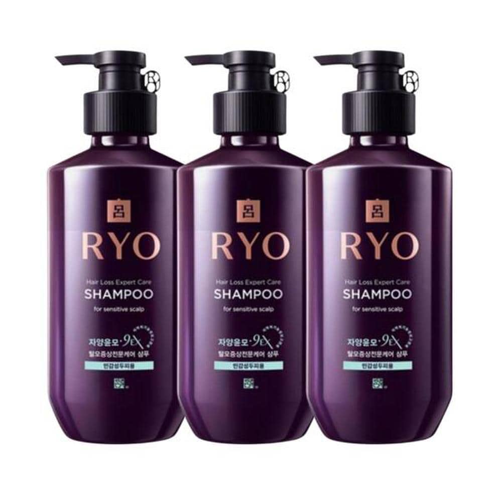 Ryeo Yangyunmo Shampoo for Sensitive Scalp 400ml x 3