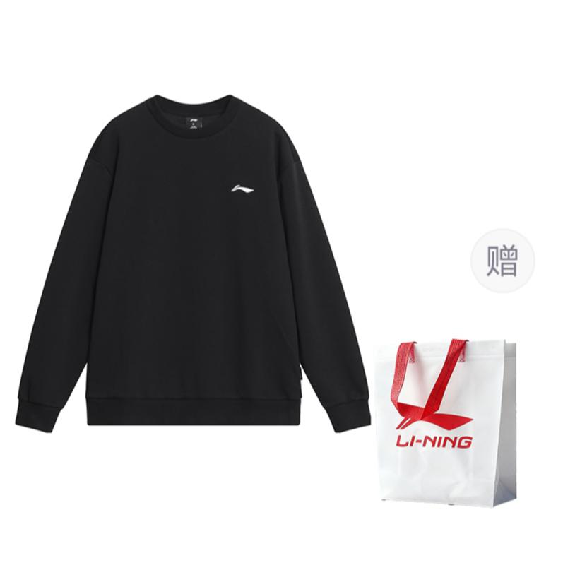 Li Ning Sweatshirts Men's Crew Neck Moderate Regular AWDTD81-1