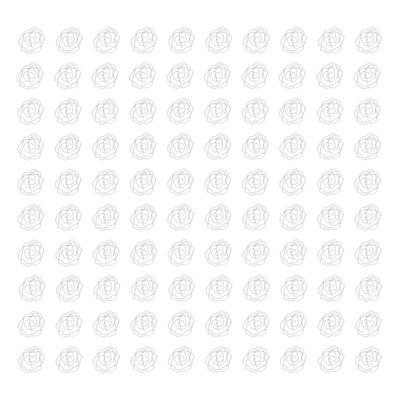 100pcs Rose Shape Paper Clips Increased Slip Resistance Lightweight Metallic Paper Clips for Office