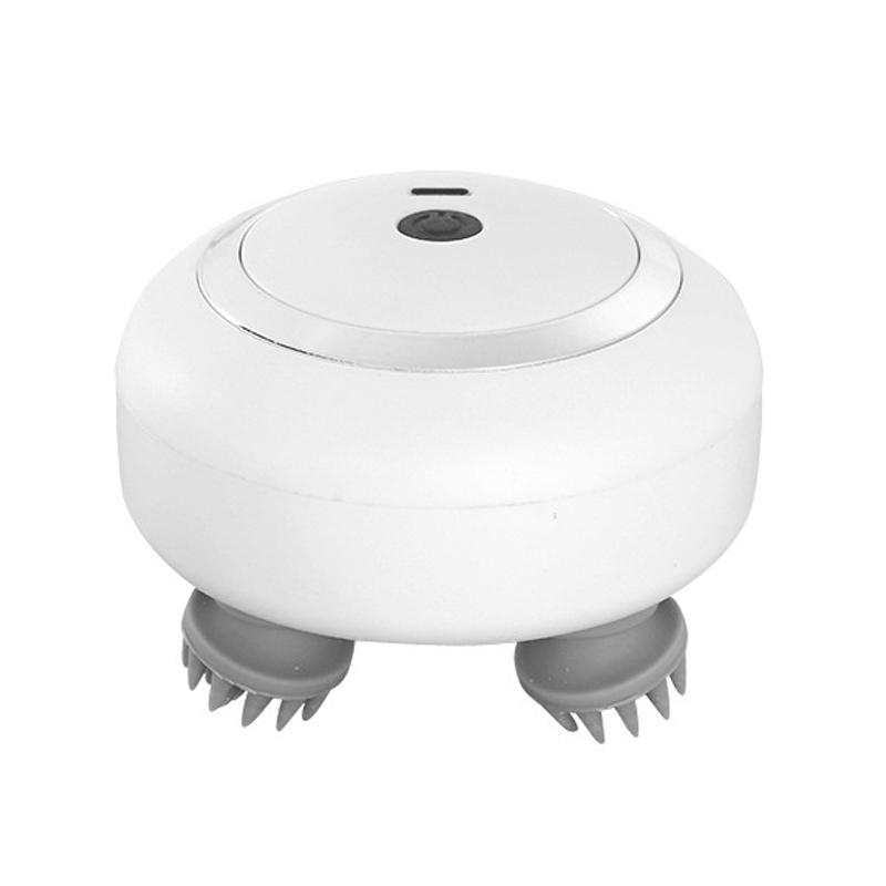 

Электрический массажер для кошек, массажер для тела, здравоохранение, расслабление плеч, шеи, глубокие ткани головы, кожи головы, массажер для разминания, вибрационное устройство белый