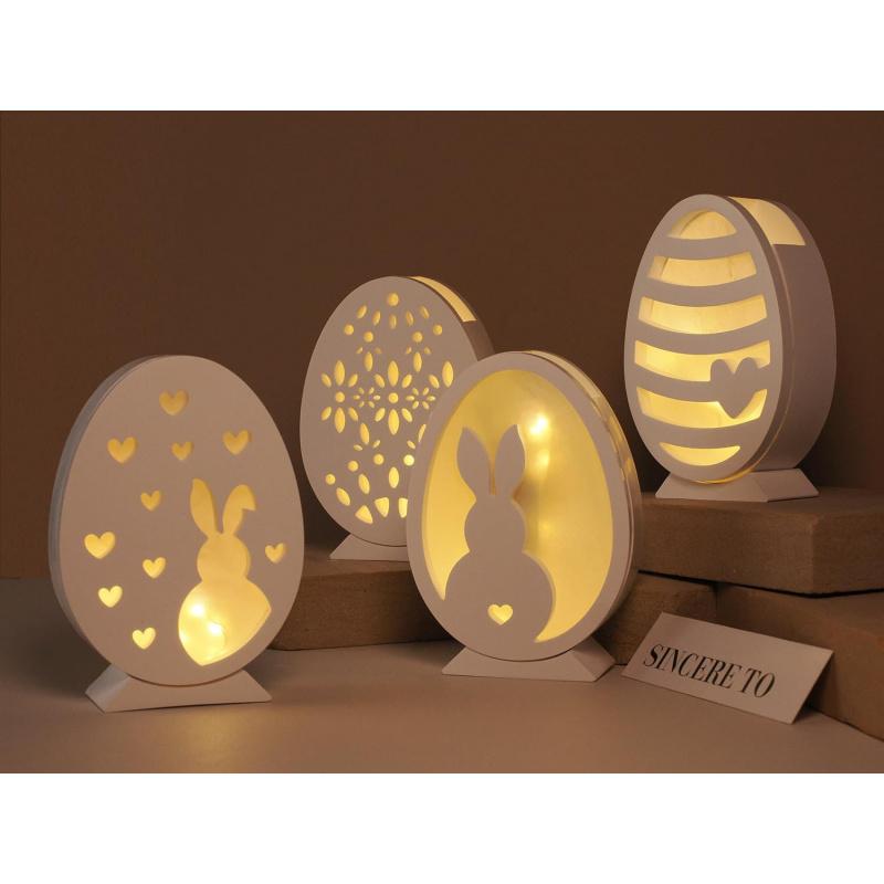 Easter Resin Molds Set, Bunny Egg Silicone Mold for Epoxy Resin, Plaster, Cement, Easter Decor, DIY Crafts