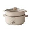28cm 1000W Multifunkční elektrický hot pot s nepřilnavým povrchem a funkcí udržování teploty