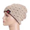 Winter Warm Men Star Skull Chunky Hat Women Knit Beanie Reversible Baggy Snow Cap Male Oversize Cap Warm Causal Accessories