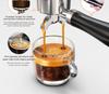 HiBREW 19Bar Semi Automatic Espresso Coffee Machine Temperature Adjustable 58mm Portafilter Cold/Hot Coffee Maker Metal CaseH10A