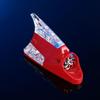 Car Wind Shark Fin Antenna LED Warning Flash Upgrade Car Radio Signal Enhancement Roof Antenna Accessories