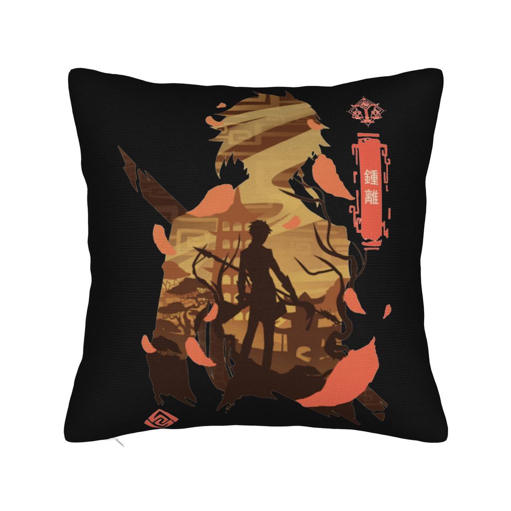 Genshin Impact Collei Wish Gacha Pillowcase Printing Polyester Cushion Cover Decorative Splash Art Throw Pillow Case Cover Home