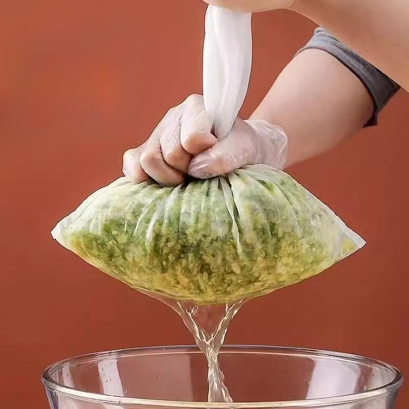 Reusable Mesh Filter Bag for Soy Milk, Nut Milk, Tea & Coffee - Easy-Clean Quick-Dry Design, Durable Tear-Resistant Food Bags