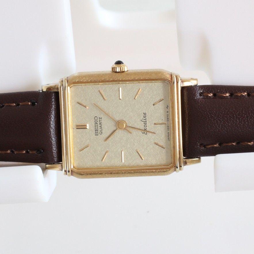 [USED] Working SEIKO EXCELINE Watch 1221-5670