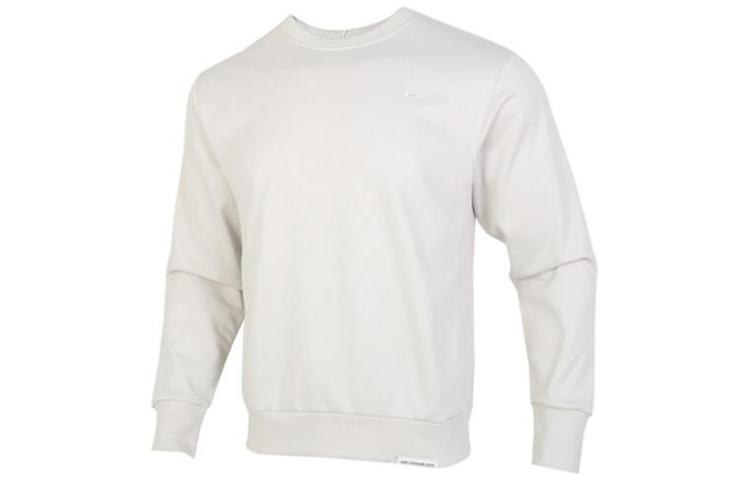 

Nike Sweatshirts Men s Light Bone Crew Neck Moderate Regular CK6359-072 L